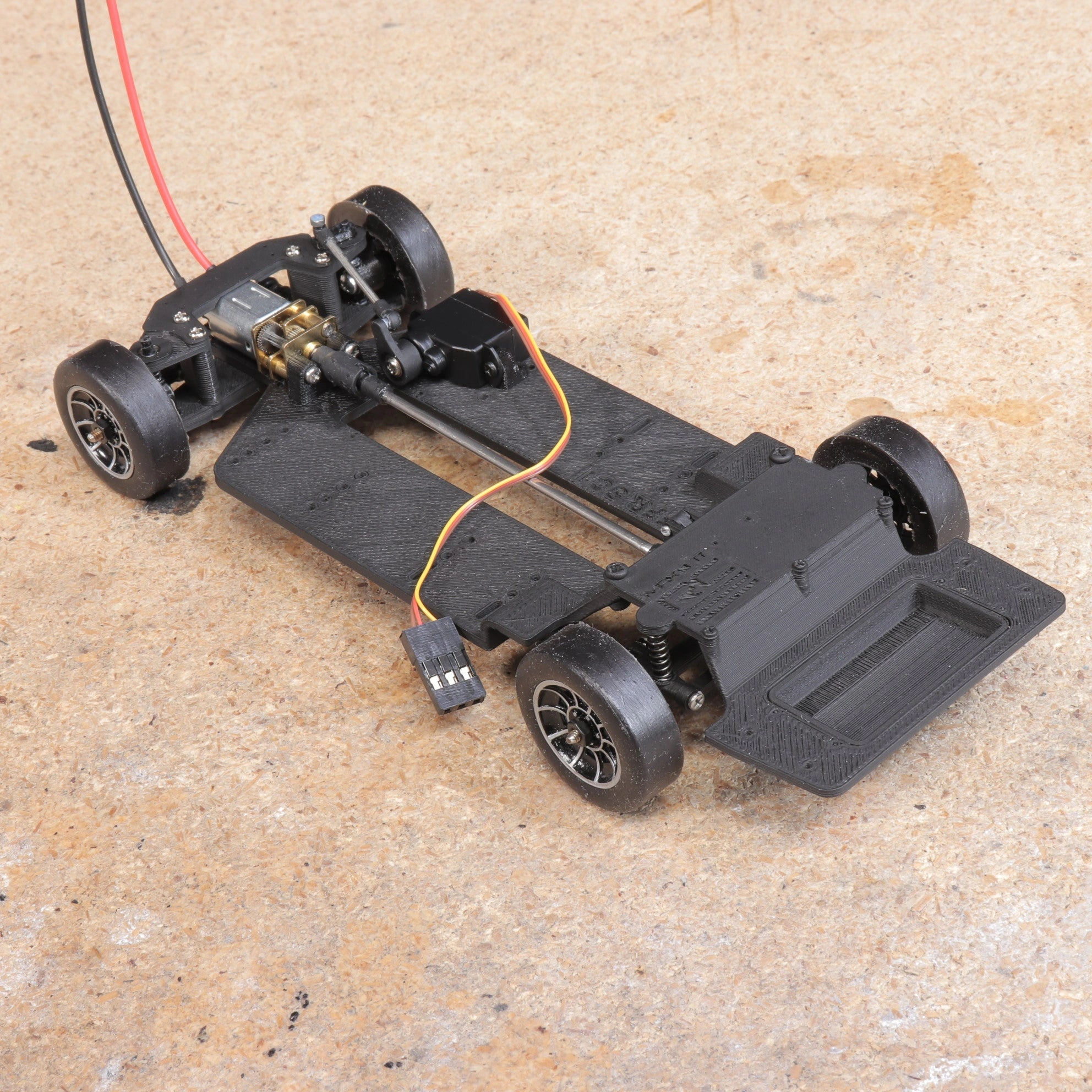 Charge Up Your Ride: 1/25 Scale '69 Charger RC Chassis from The General, Ready to Roll!